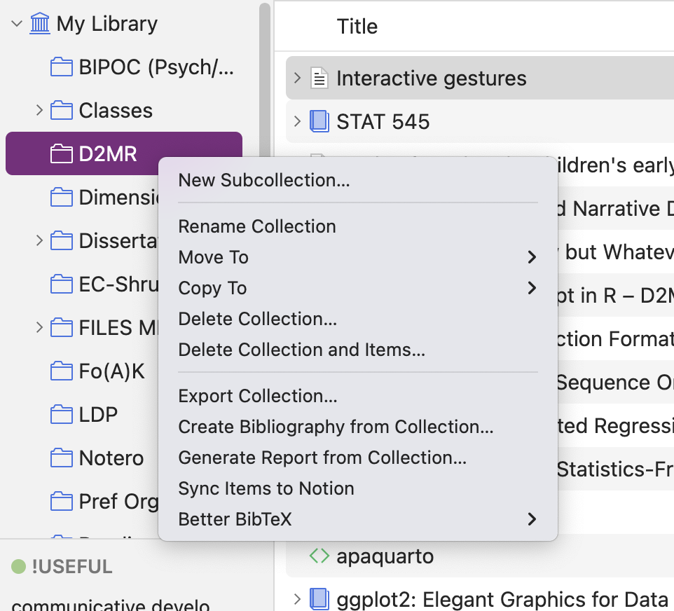 Zotero Export Collection 1